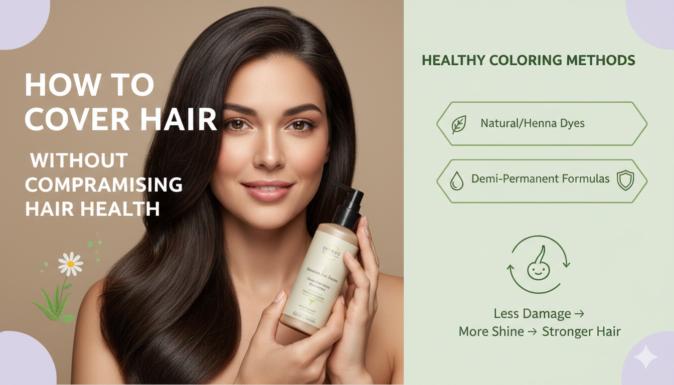 How to Cover Grey Hair Without Compromising Hair Health
