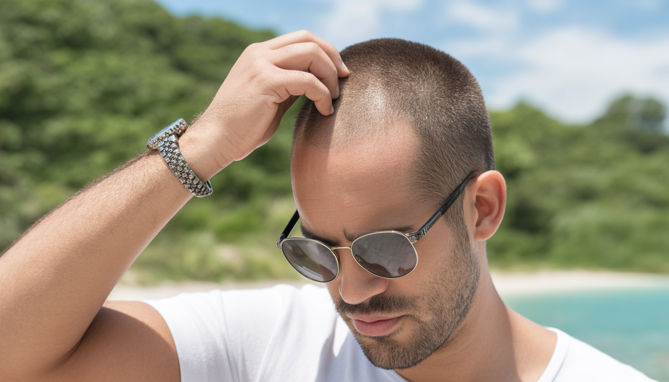 hair loss in summer men