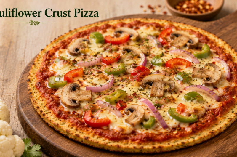 Cauliflower Crust Pizza (With Hair-Boosting Benefits)