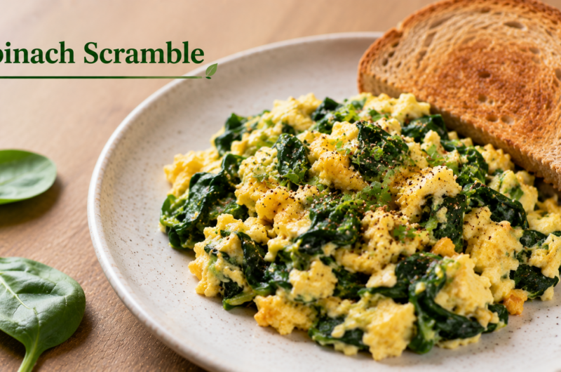 Spinach Scramble