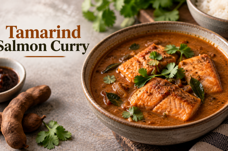Tamarind Salmon Curry Recipe For Hair-Boosting