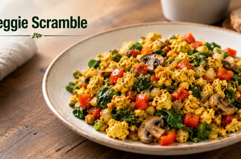 Power Veggie Scramble (With Hair-Boosting Benefits)
